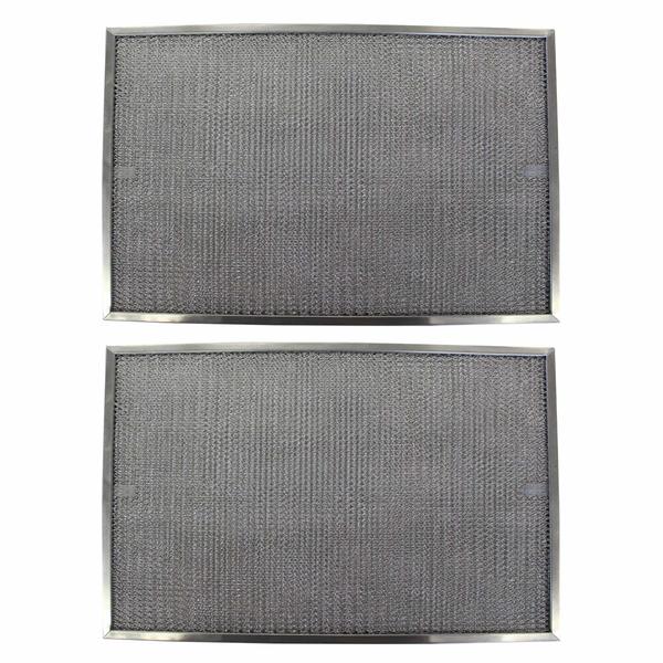 Duraflow Filtration Filters for Broan 99010244, Miami-Carey 99010244, 236VP, G-8183, RHF1301 A60201- 2 Pack